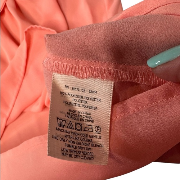 Maeve Pink Sleeveless Blouse with Laser Cut Detail | Size 2 Preppy ViscoGirl E12 - Picture 7 of 8